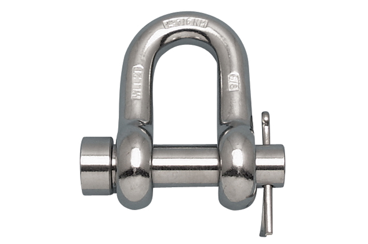 Stainless Steel Round Pin Chain Shackle, S0115-RP07, S0115-RP08, S0115-RP10, S0115-RP12, S0115-RP13, S0115-RP16, S0115-RP20, S0115-RP22, S0115-RP25